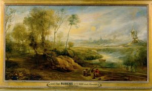 Paysage avec des oiseleurs - Peter Paul Rubens