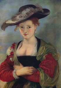 Le Chapeau de paille, vers 1622-1625, vers 1915