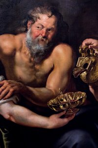 Lot et ses filles, vers 1610 (Huile sur toile) - Peter Paul Rubens