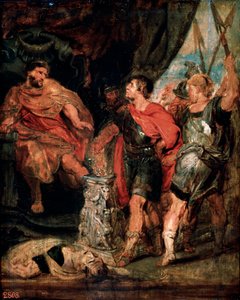 Mucius Scaevola devant Porsenna, années 1630