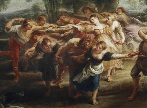 Danse paysanne (détail) - Peter Paul Rubens