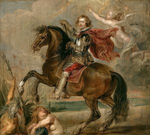 Portrait du duc de Buckingham à cheval - Peter Paul Rubens
