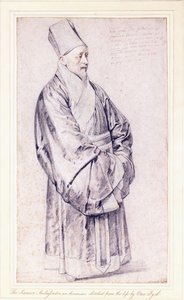 Portrait de Nicolas Trigault S.J. en costume chinois - Peter Paul Rubens