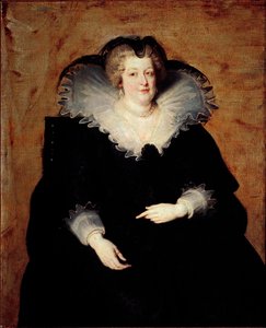 Portrait de la reine de France Marie de Médicis - Peter Paul Rubens