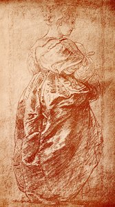 Étude de robe pour une dame - Peter Paul Rubens