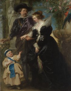 Rubens, sa femme Helena Fourment et leur fils Frans, vers 1635