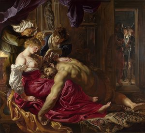Samson et Dalila. Vers 1609-10 - Peter Paul Rubens