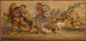 Étude pour La Chasse à l