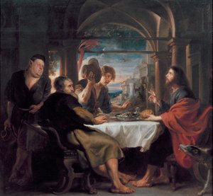 Le Souper à Emmaüs, c.1638 - Peter Paul Rubens