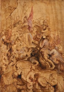 La montée au Calvaire. Le portement de croix