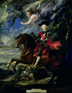 Le Cardinal Infant Ferdinand à la bataille de Nordlingen - Peter Paul Rubens