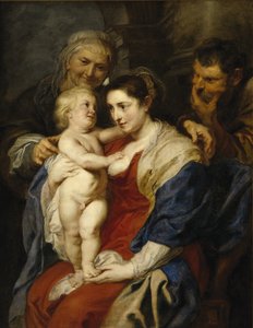 La Sainte Famille avec Sainte Anne, 1626-1630 - Peter Paul Rubens