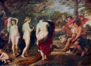 Le Jugement de Pâris, vers 1635-1638, 1912 - Peter Paul Rubens