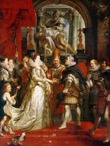 Le Mariage par procuration de Marie de Médicis avec le Roi Henri IV Le Cycle de Marie de Médicis