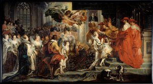 Le couronnement de Marie de Médicis