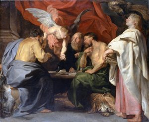 Les quatre évangélistes - Peter Paul Rubens