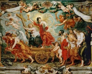 Le triomphe de la foi - Peter Paul Rubens