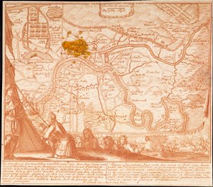 La conquête de Friedrichstadt le 12 février 1713, 1713 - Peter Schenk