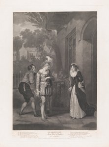 Anne Page, Slender et Shallow, Shakespeare, Les Joyeuses Commères de Windsor, première publication 1792, réédité 1852