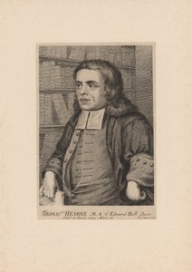 Thomas Hearne, gravé par George Vertue, vers 1735