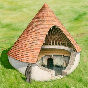Maison du conduit, abbaye de Saint-Augustin, Canterbury, Kent