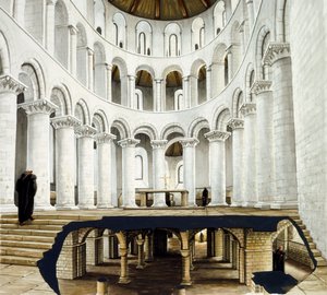 Le presbytère et la crypte de l