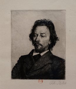 Portrait de Vilhelm Hammershoi, vers 1899