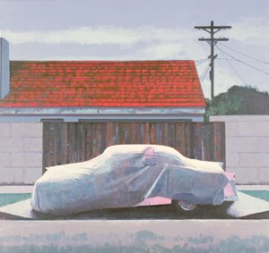 Ghost Car 2, Los Angeles, USA, 2002 (huile sur lin) - Peter Wilson