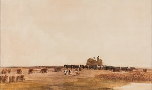 Temps de récolte, date inconnue - Peter de Wint