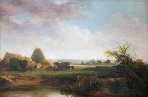 Fenaison, vers 1815-30