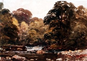 Paysage fluvial - Peter de Wint