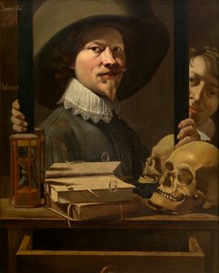 Portrait de vanité du peintre