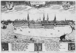Vue de Hambourg