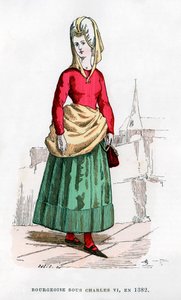 Bourgeoise en costume de l