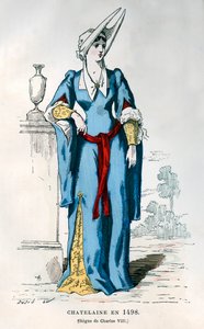 Dame du manoir du temps de Charles VIII de France, 1498 1882-1884