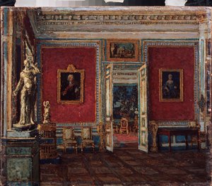 Dans le palais Kouskovo (Moscou)