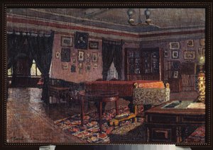 Le salon dans la maison de Peter Ilich Tchaikovsky