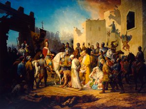 Tsar Ivan IV conquérant Kazan en 1552, 1894
