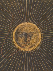 Volvelle donnant les règles pour prédire les éclipses solaires et lunaires