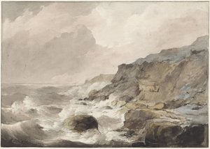 Côte rocheuse à Boulogne-sur-Mer