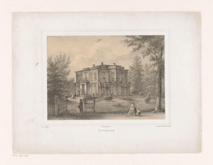 Vue sur la propriété de Voorzorg