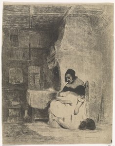 Femme lisant