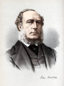 John Walter, homme politique libéral modéré britannique, vers 1890