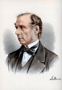 Roundell Palmer, 1er Comte de Selborne, avocat britannique et homme politique libéral, vers 1890
