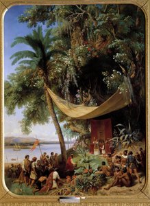 La première messe en Amérique - Pharamond Blanchard