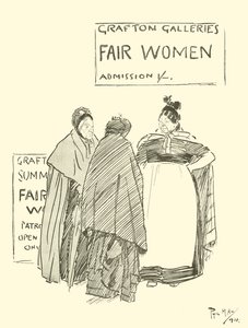 Caricature de Phil May, des années 1890 - Phil May