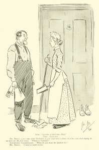 Caricature de Phil May, des années 1890 - Phil May