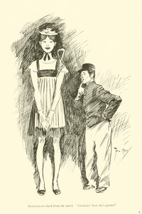 Caricature de Phil May, des années 1890 - Phil May