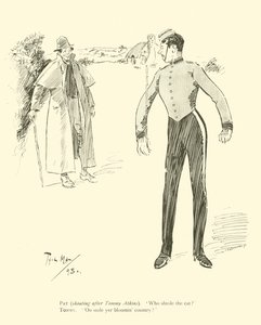 Caricature de Phil May, des années 1890 - Phil May