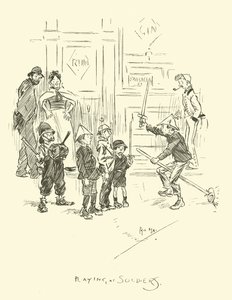 Illustration pour Phil Mays Gutter-Snipes - Phil May